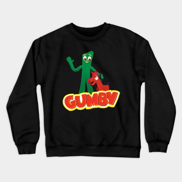 GUMBY! Crewneck Sweatshirt by Noeniguel